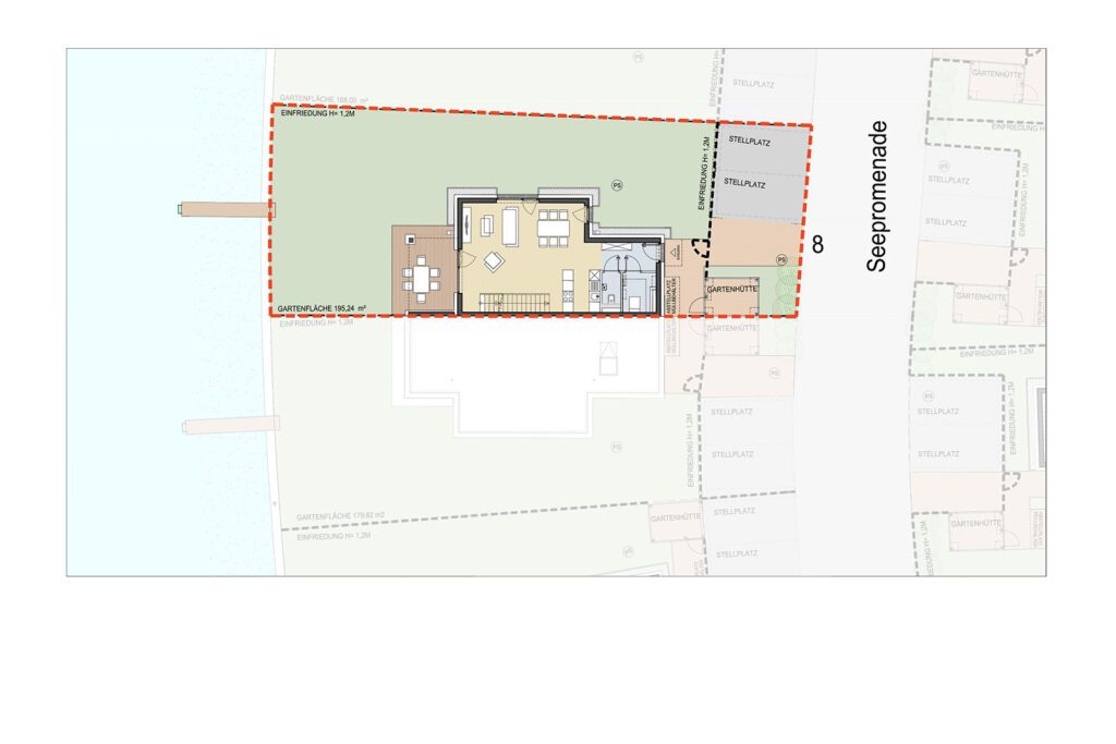 Übersicht, Seepromenade 8