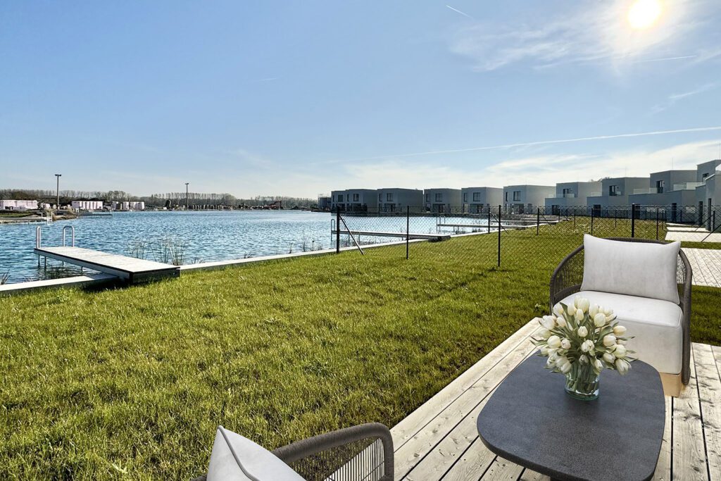 Einfamilienhaus Federleicht am See: Ihr märchenhaftes Refugium am Sonnenweiher in Grafenwörth, Niederösterreich, nahe Wien – ein idyllischer Rückzugsort für ein Leben voller Ruhe und Naturgenuss.